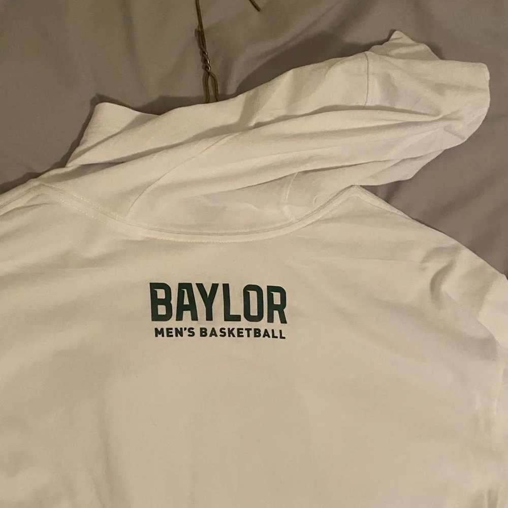 Baylor University Men’s Nike White Long Sleeve T-shirt - Picture 4 of 6